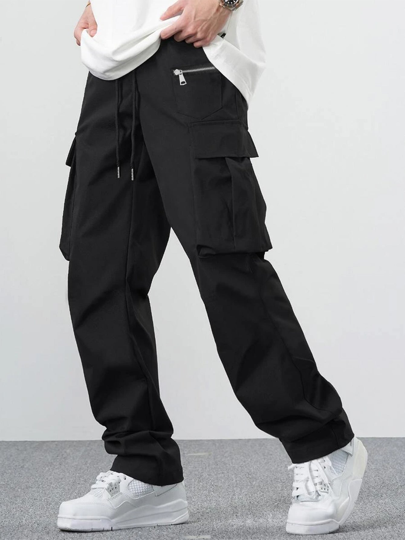 Loose Multi-pocket Casual
