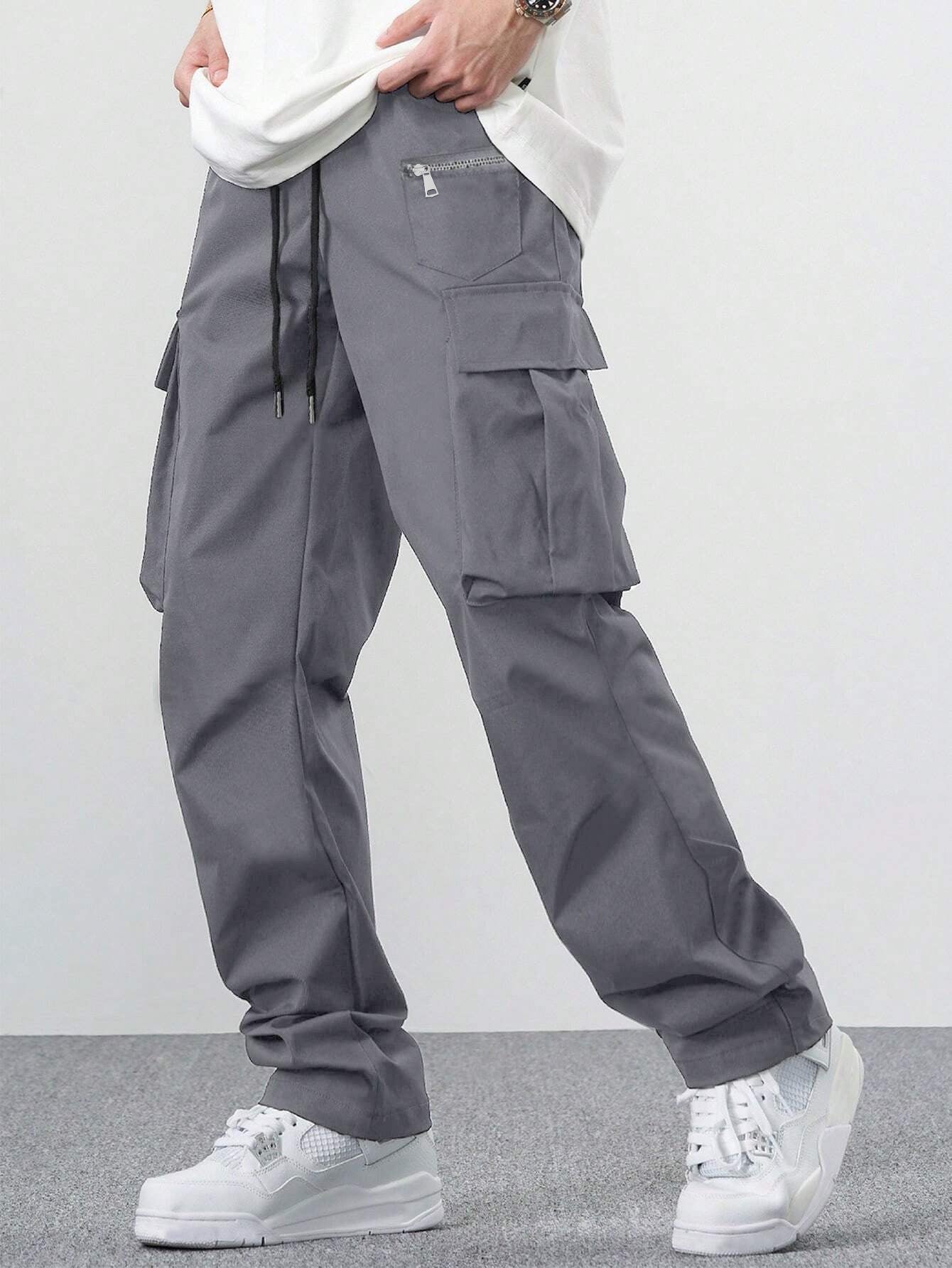 Loose Multi-pocket Casual