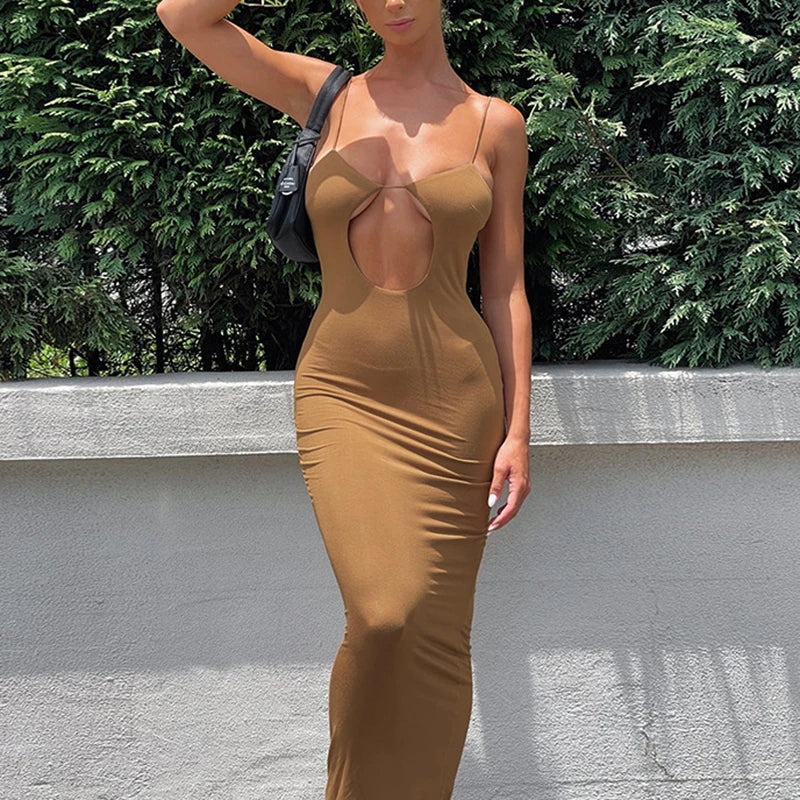 Sleeveless Backless Long Dress