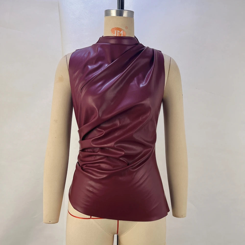 Leather Top