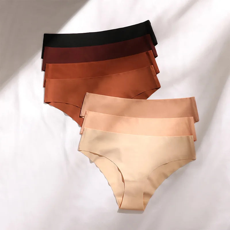 2Pcs seamless low-rise underwear