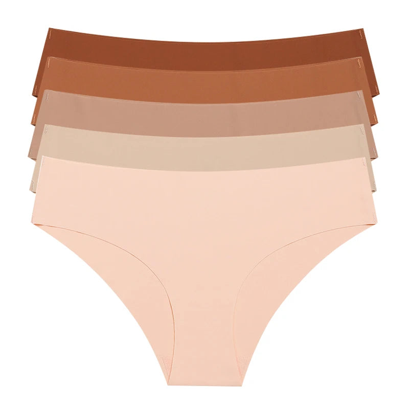 2Pcs seamless low-rise underwear