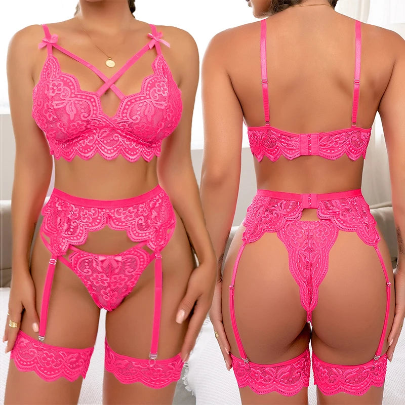Sexy Babydoll 3-Pieces