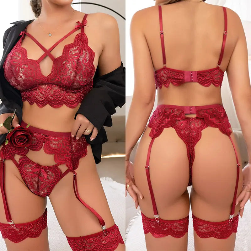 Sexy Babydoll 3-Pieces