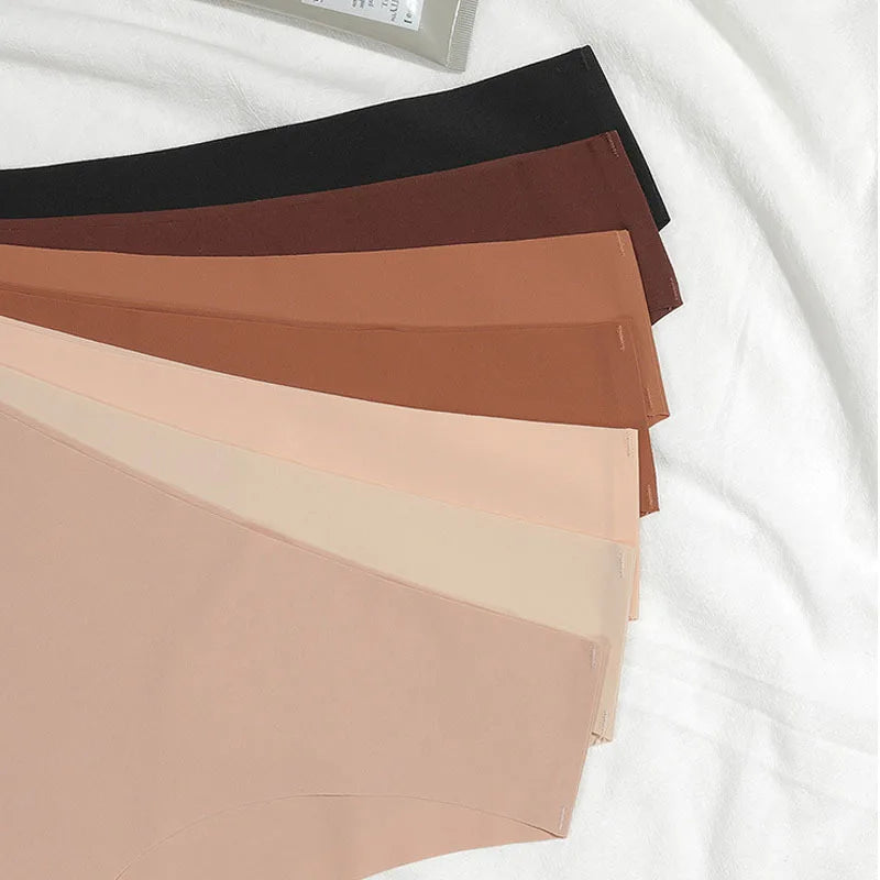 2Pcs seamless low-rise underwear