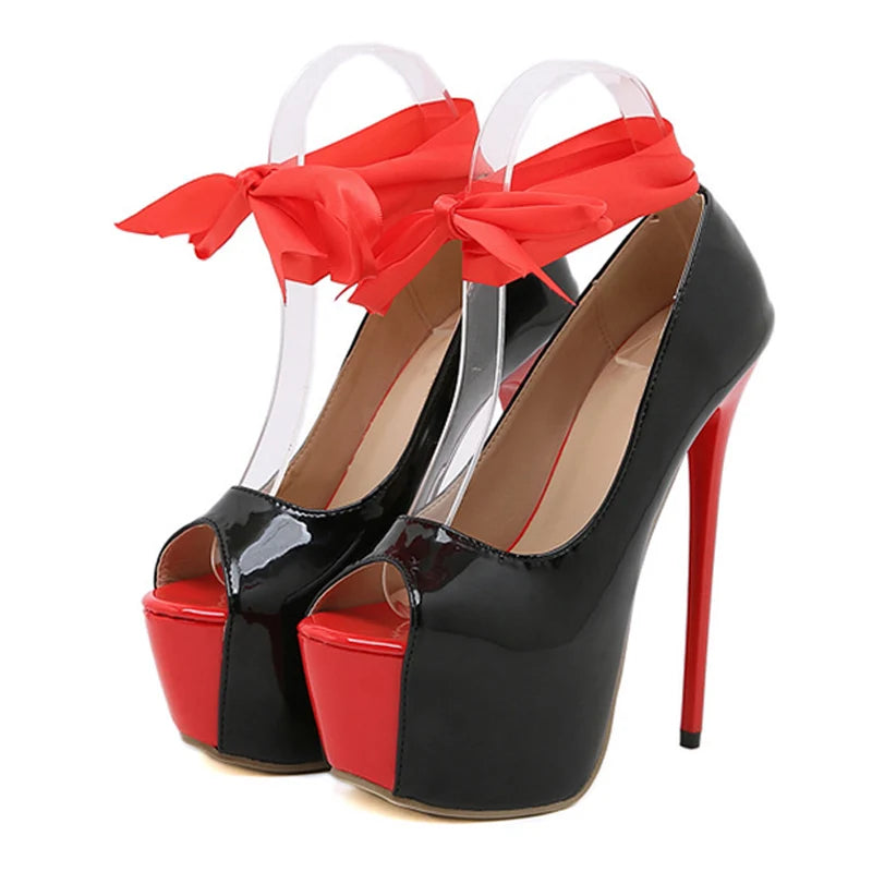 Red Slingback