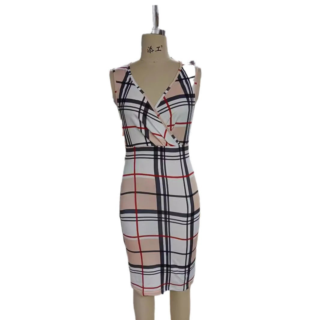 V-neck Dress