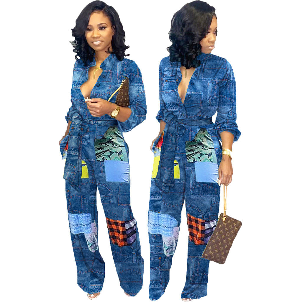Diana denim Jumpsuit