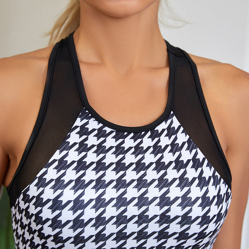 Checker Yoga Set
