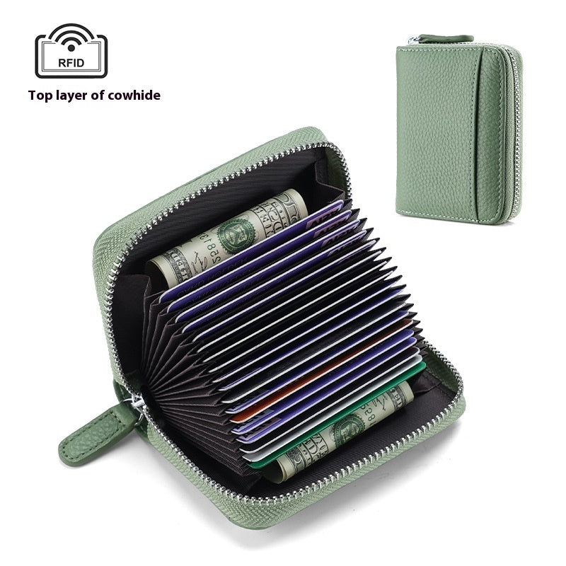 Genuine Leather Card Wallet