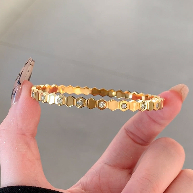 Diamond Round Bracelets
