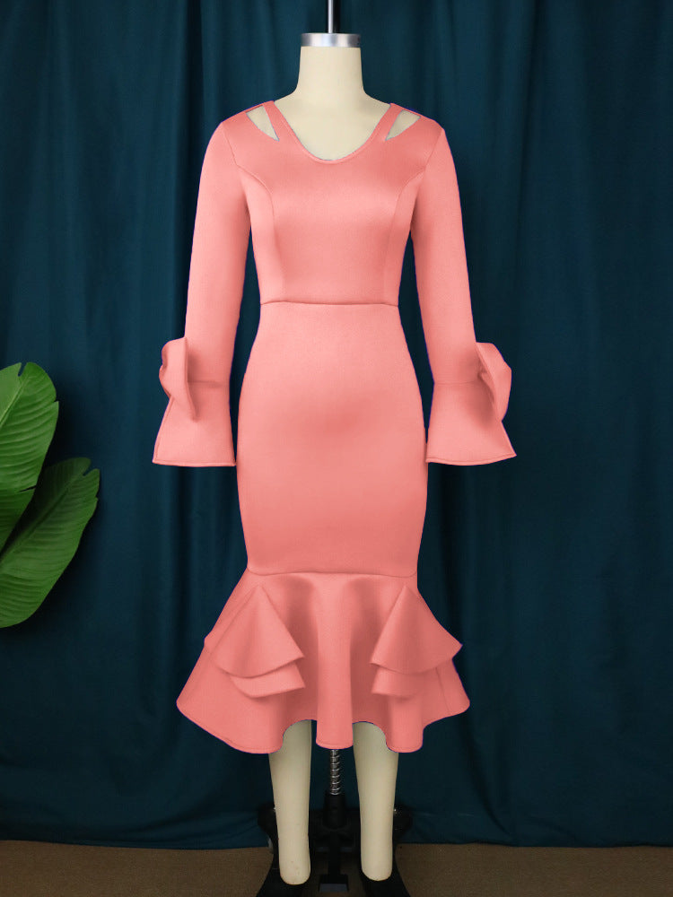 Bell Sleeve Fishtail