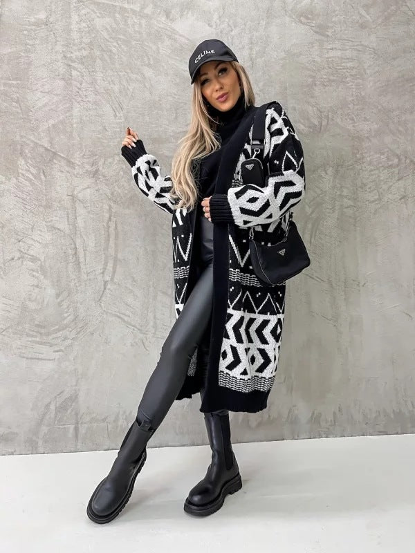 Long Diamond Sweater