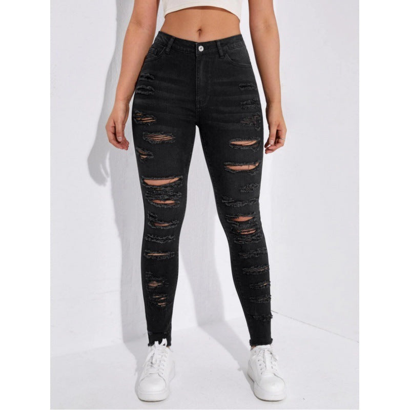 Skinny Denim Trousers