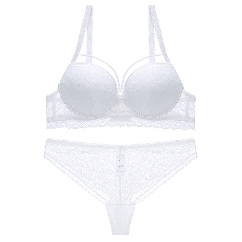 Lace Push Up Bra Set