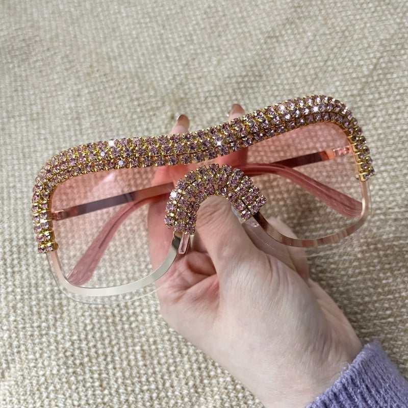 New Fashion Diamond Sunglasses
