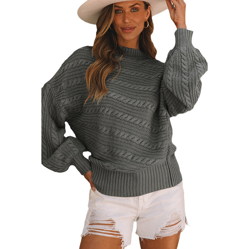Twist Knitted Pullover