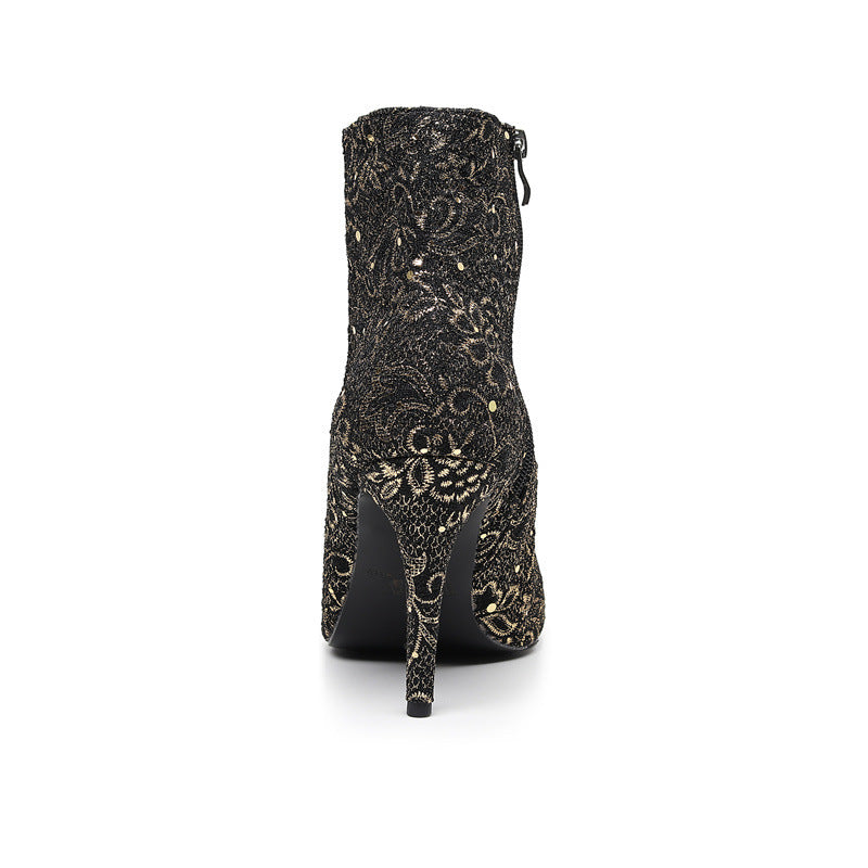Black Hollow Summer Heels