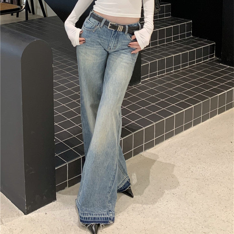 American low waist jeans
