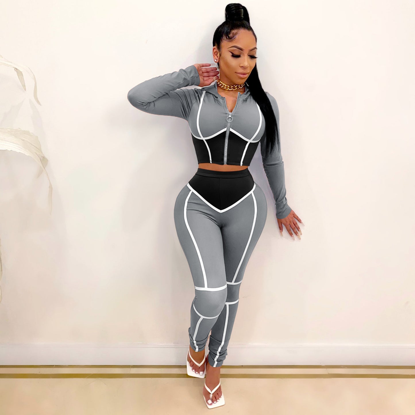 Fashion Yoga Two-piece Set