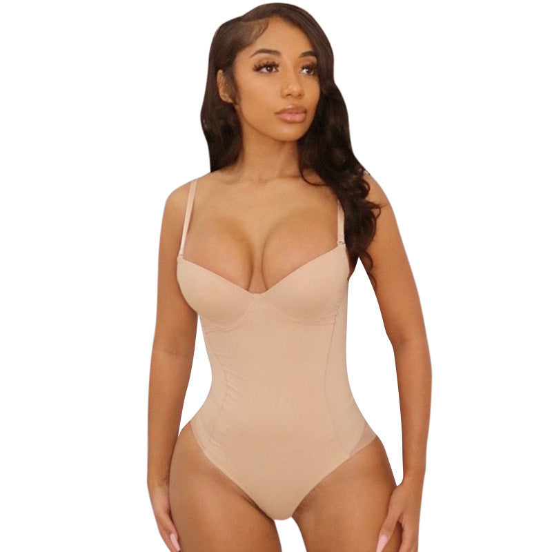 Straps Tulle Tight Jumpsuit