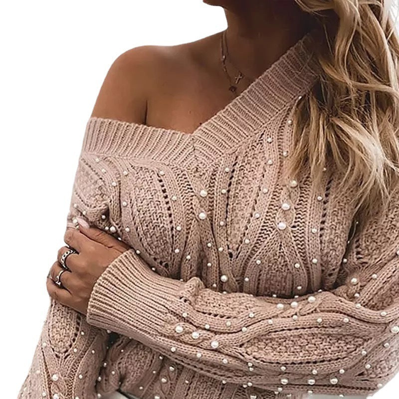Pullover Bead Long Sleeves