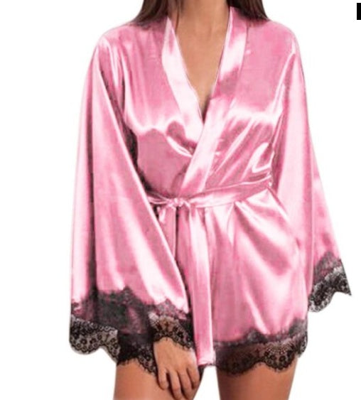 Lingerie Silk Lace Nightdress
