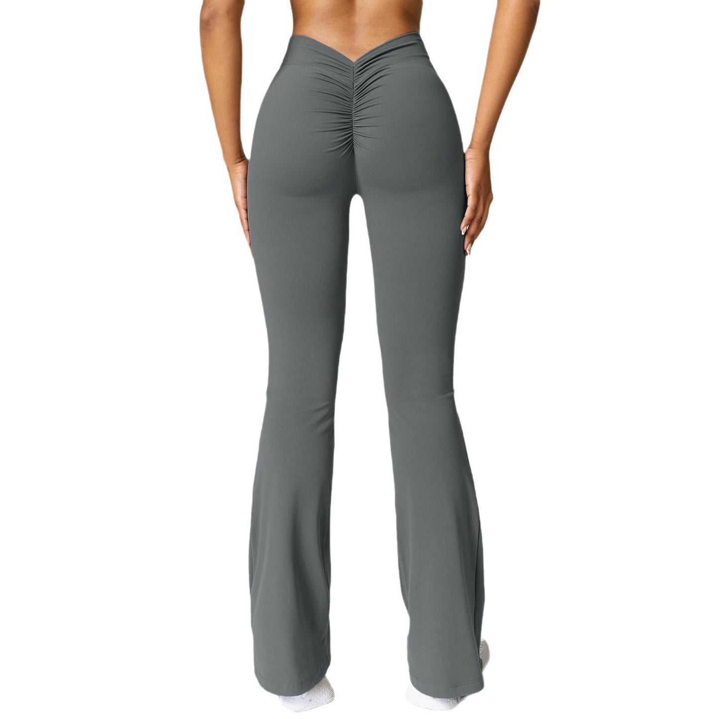 Nude Feel Seamless Slightly Flared Pants