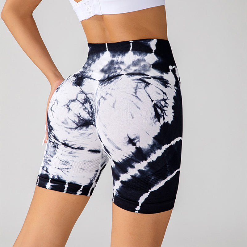 Tie-dye Yoga Shorts