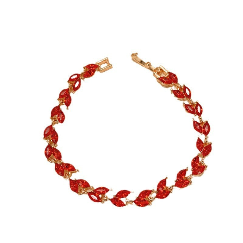 Simple Willow Leaf Bracelet