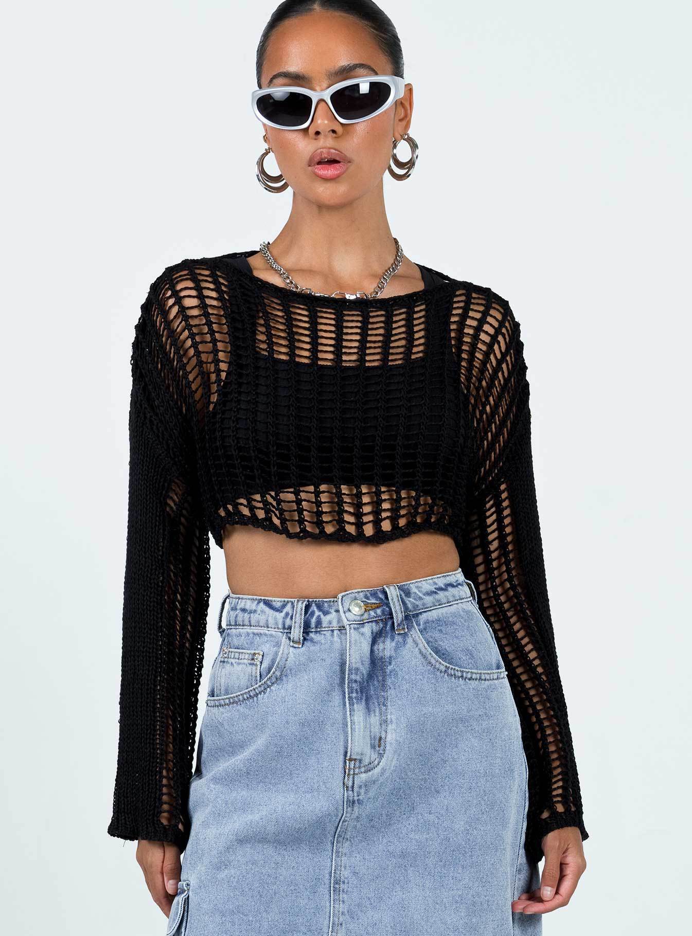 Hollowed-out Shirt