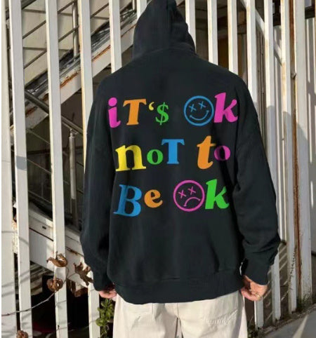 Plain Drawstring Hoodie