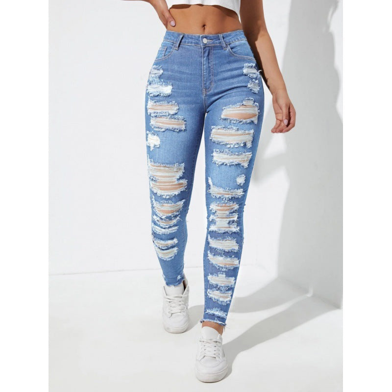 Skinny Denim Trousers