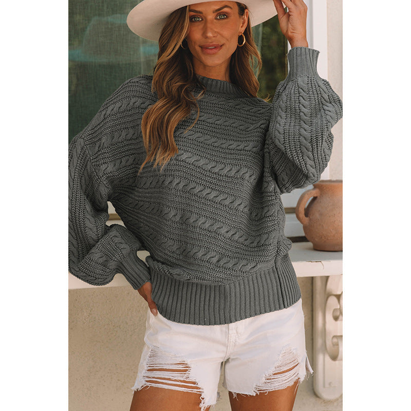 Twist Knitted Pullover