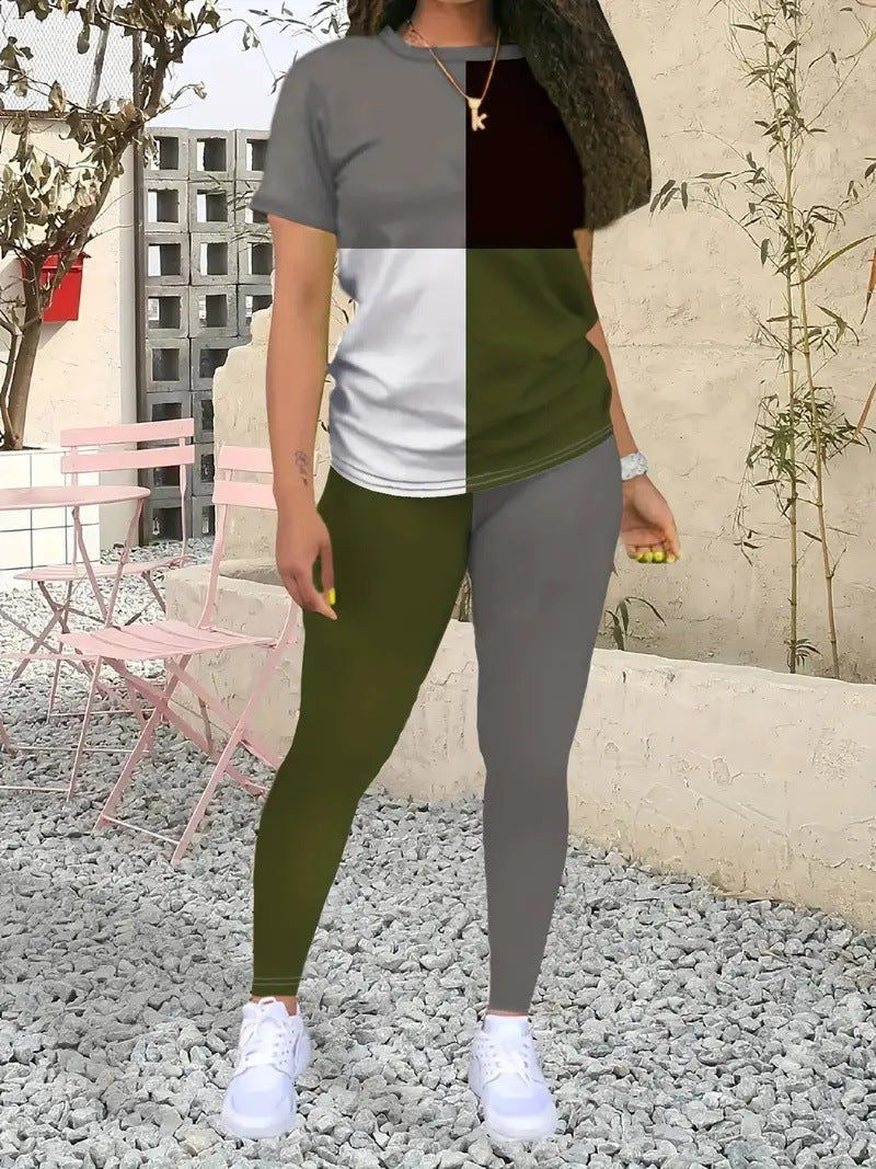 Trendy Colorblock Set
