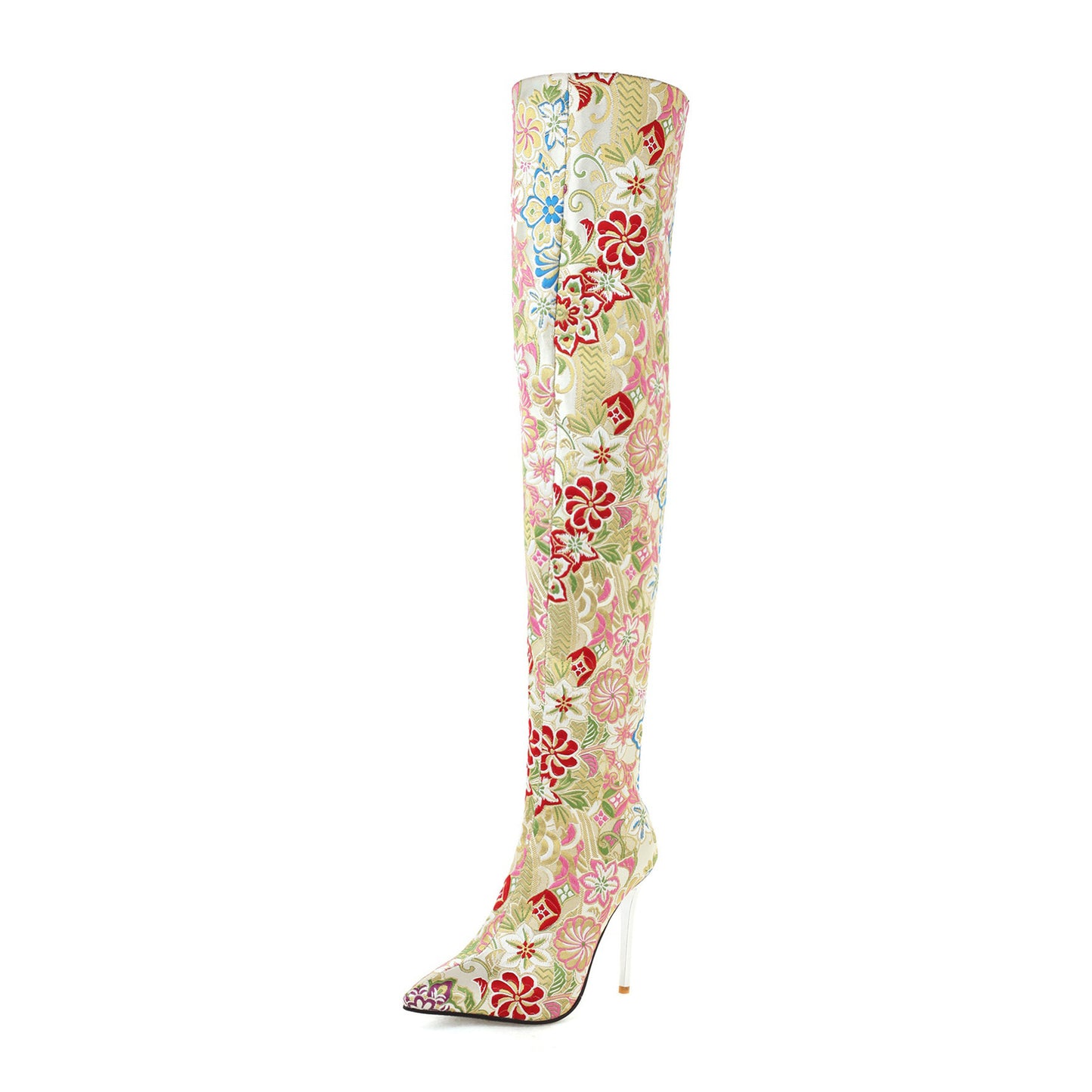 Embroidered Stiletto
