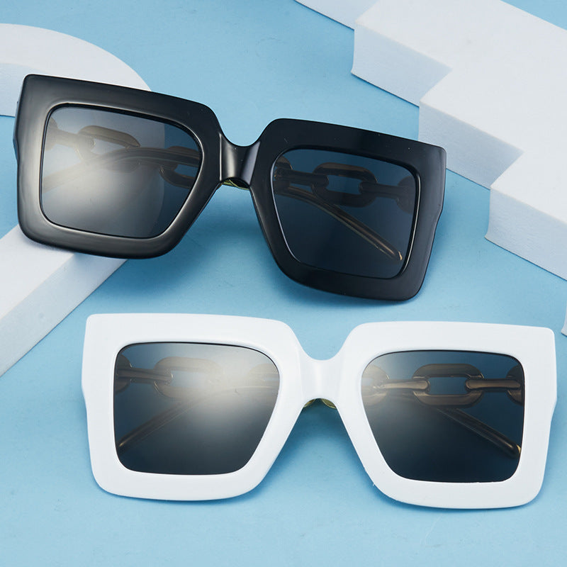 Square Chain Sunglasses