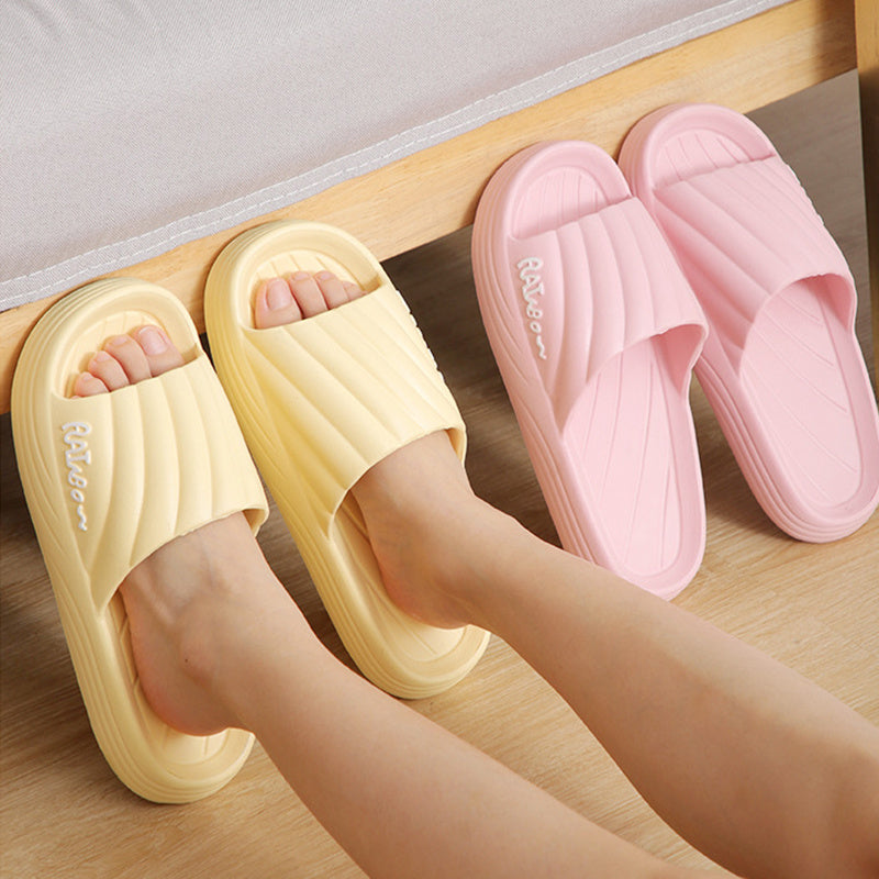 Solid Stripe Thick-soled Non-slip