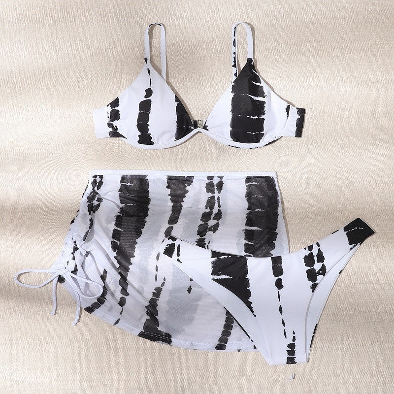 Split Three-piece Swimsuit