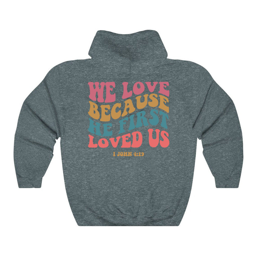 Solid Color Pullover Sweatshirt