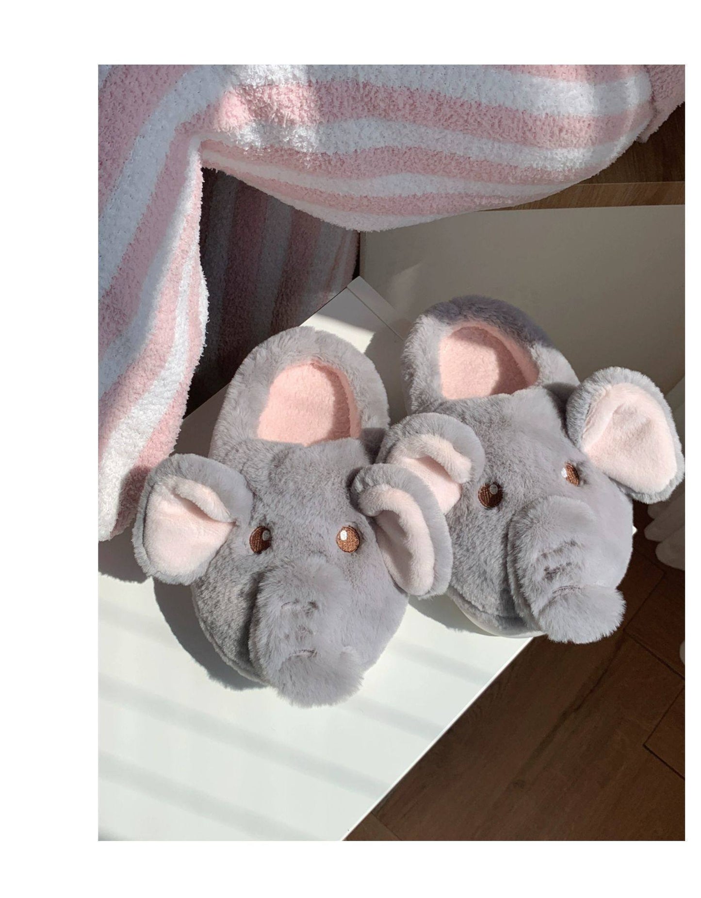 Plush Warm Indoor Slippers