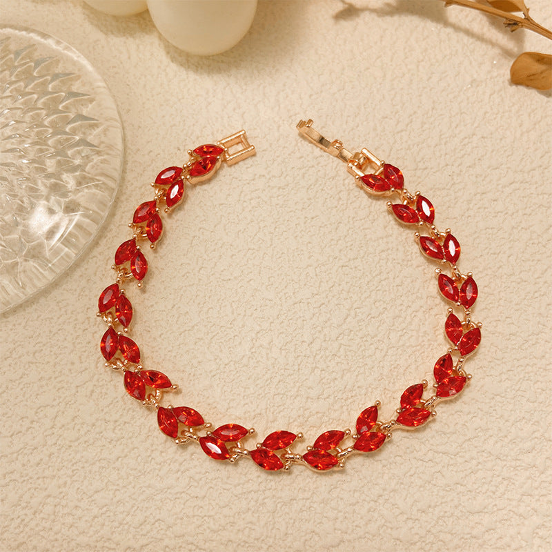 Simple Willow Leaf Bracelet