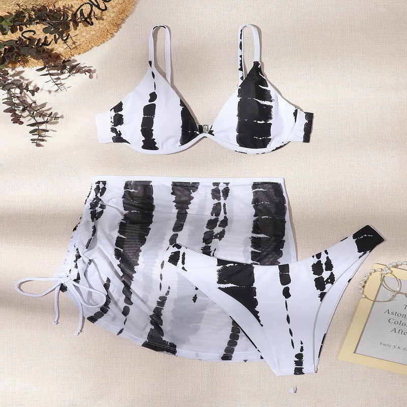 Split Three-piece Swimsuit