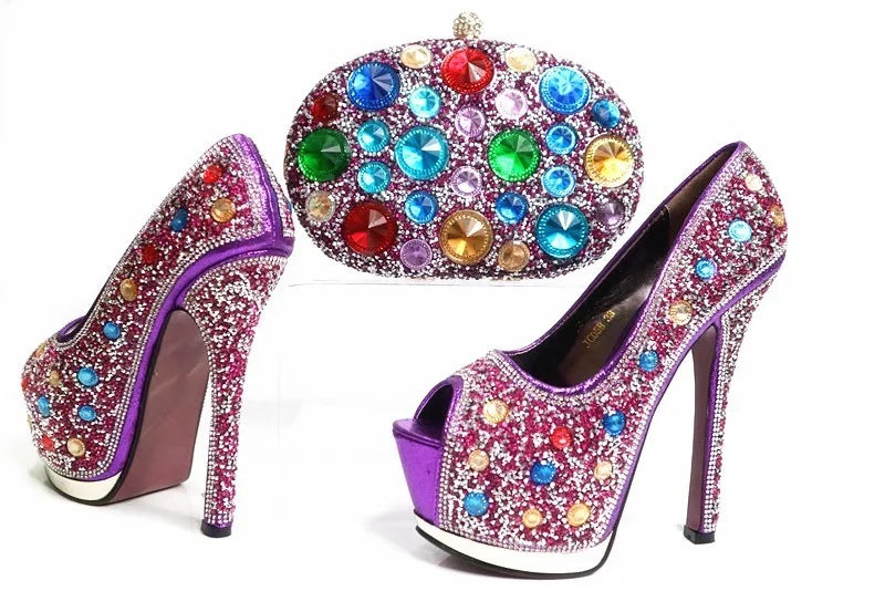 Stiletto Pointed Rhinestone Bag