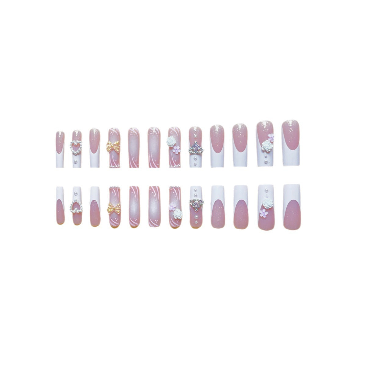 Multi-diamond Nails