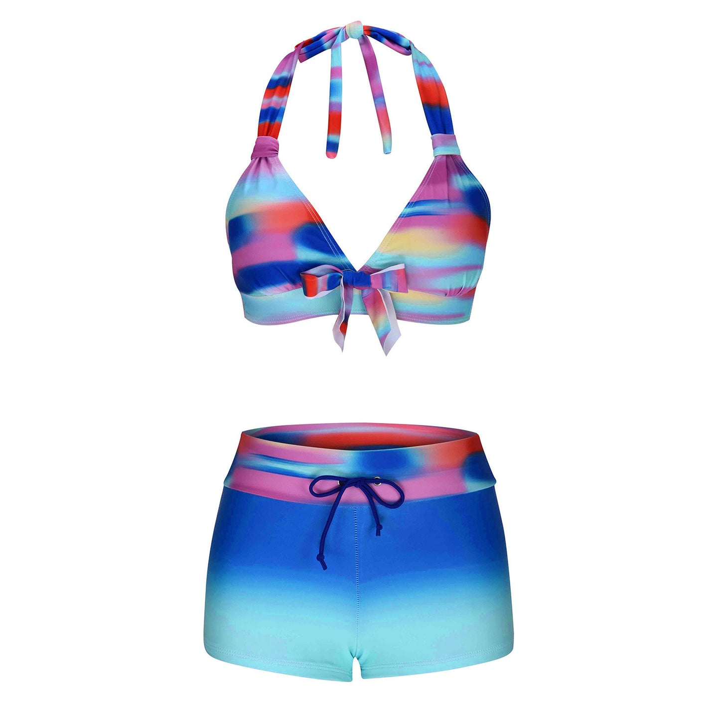 Color Split Swimsuit
