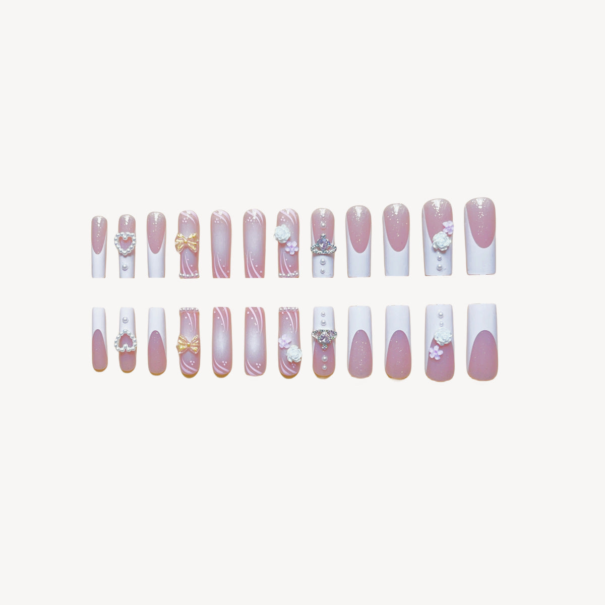 Multi-diamond Nails