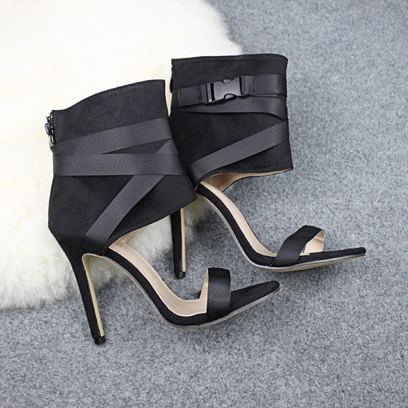 Sexy mutha peep toe heels