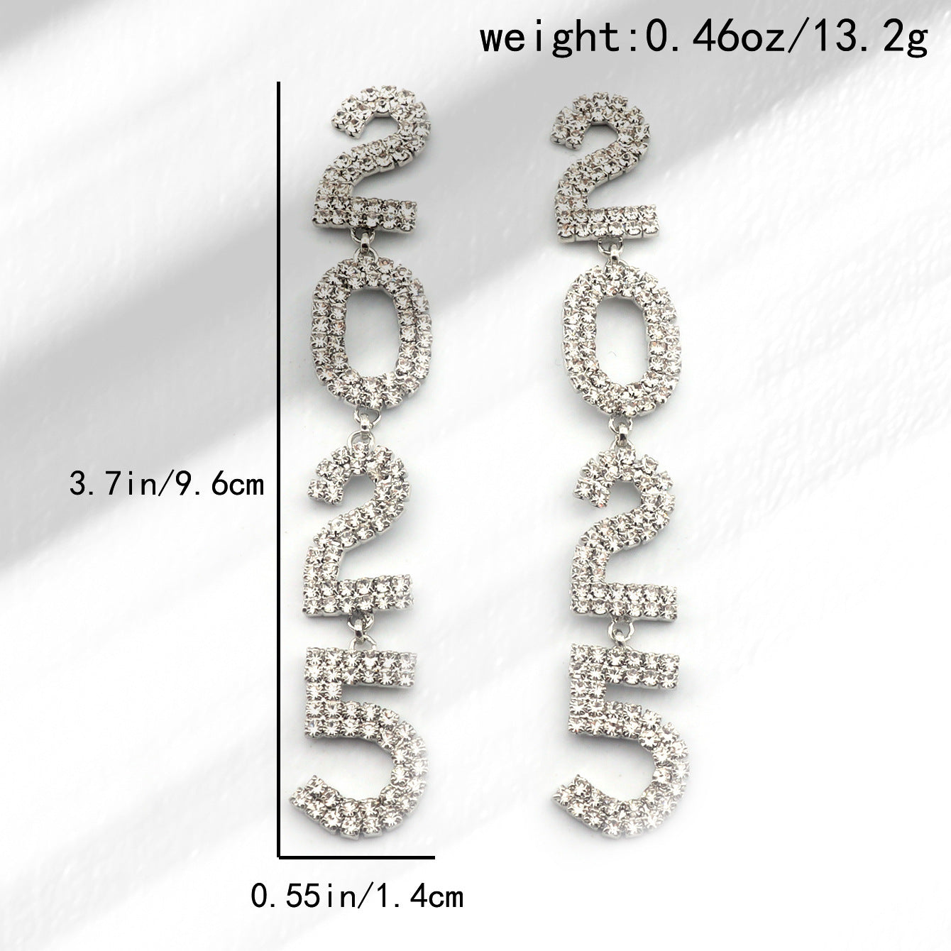 Rhinestone 2025 Earrings