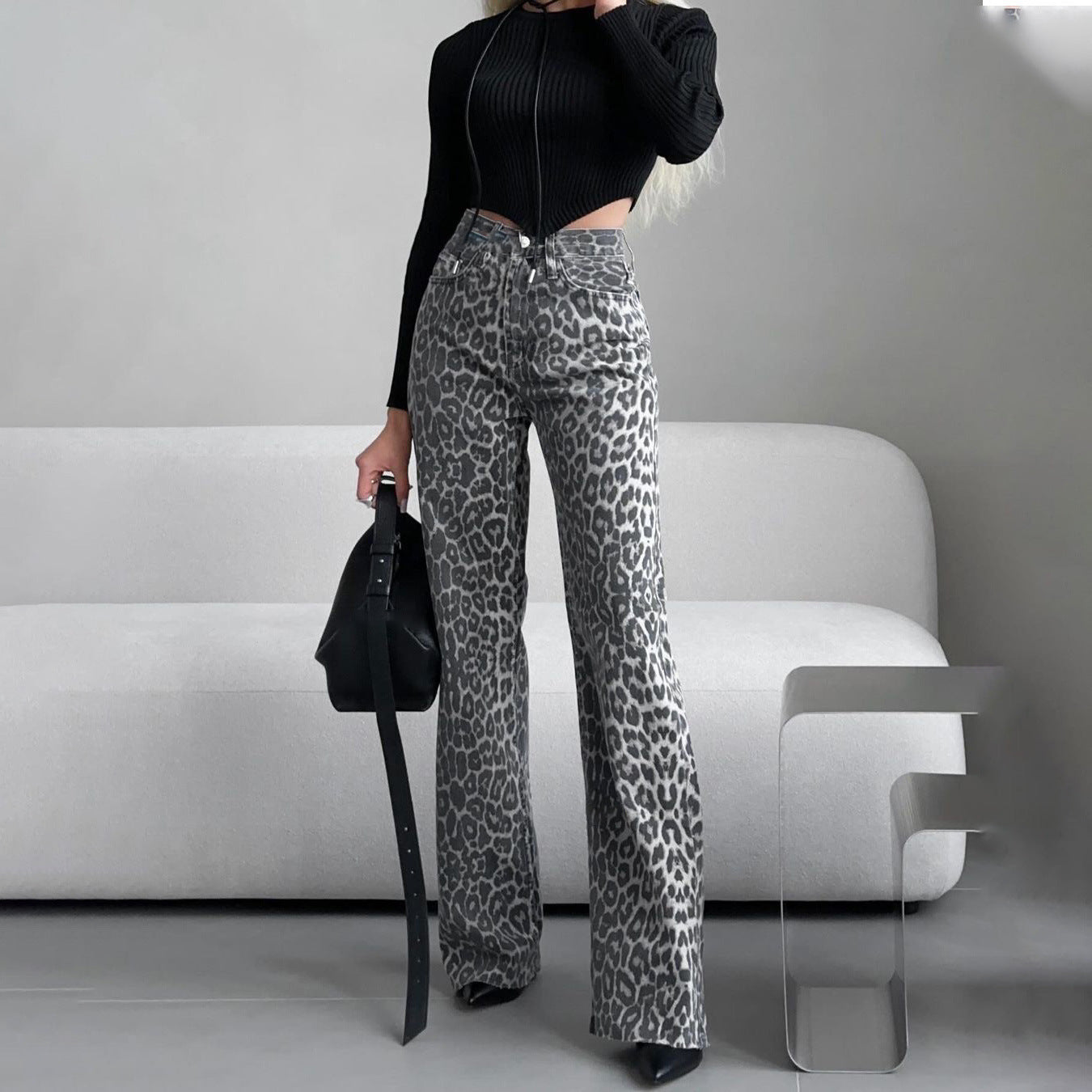 Leopard Jeans